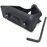 H World EU Tactical Airsoft Metal Handstop Barra de Mano Corta Vertical M-LOK Rail Black